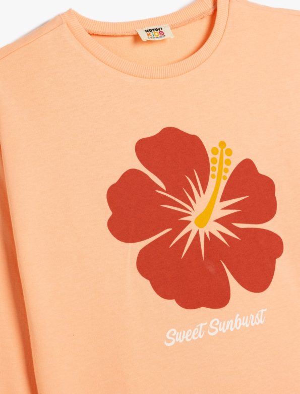 Girl Printed Sweatshirt