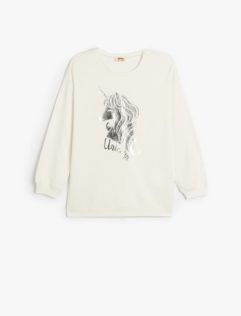 Girl Printed Sweatshirt
