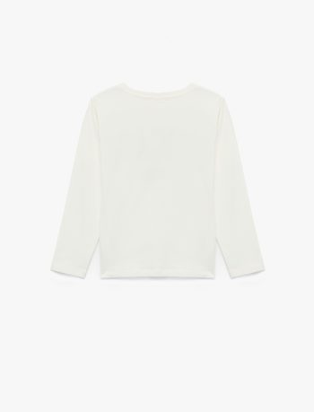 Girl Cotton Printed T-Shirt