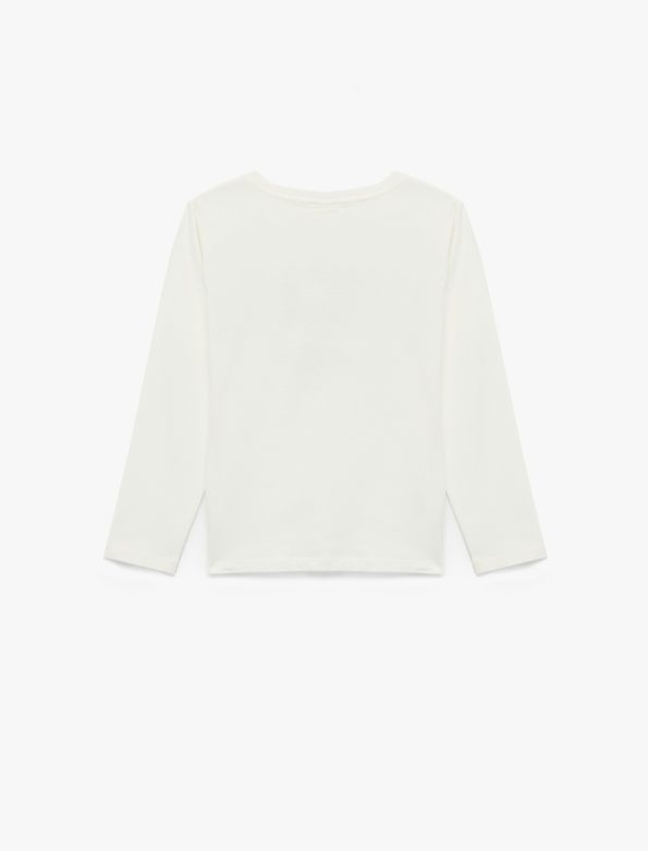 Girl Cotton Printed T-Shirt