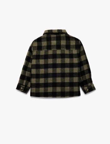 Baby Boy Check Plaid Shirt