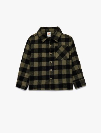 Baby Boy Check Plaid Shirt