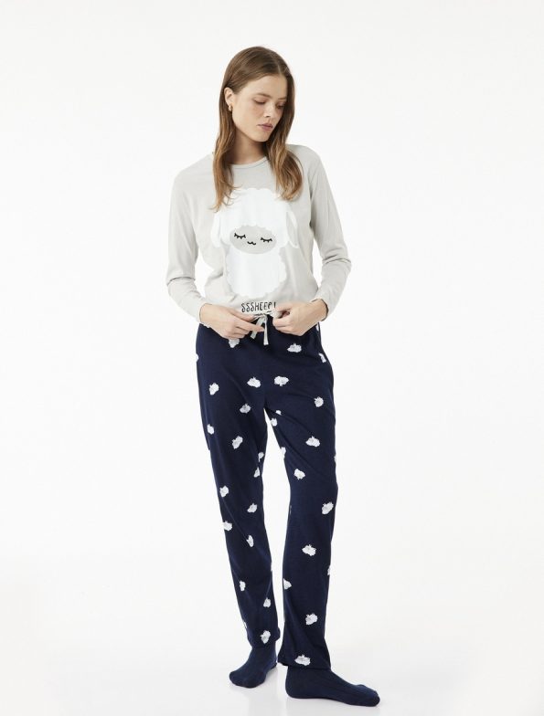 Long Sleeve Pajama Set