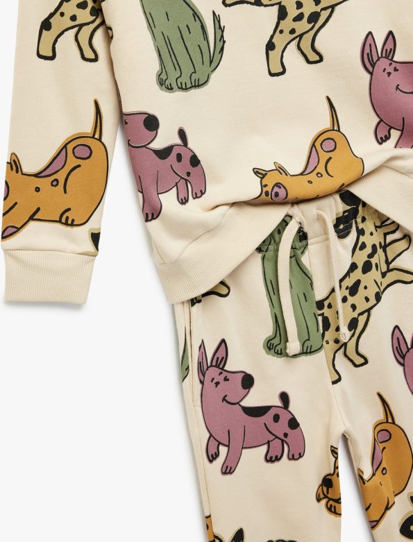 Baby Boy Printed Sweat Set