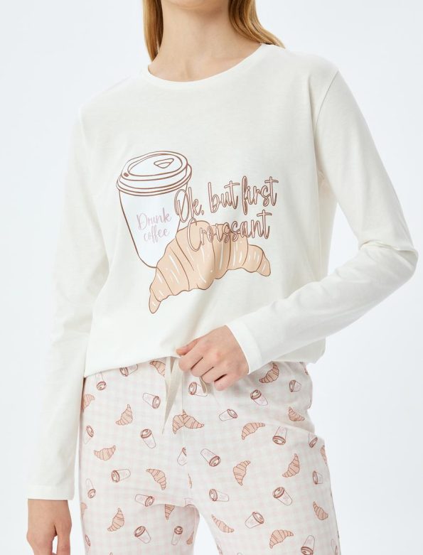 Printed Pajama Set