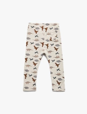 Baby Boy Dinosaur Print Leggings