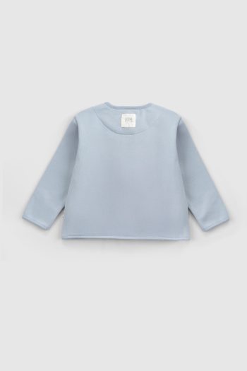 Organic Cotton Baby Jacket Blue