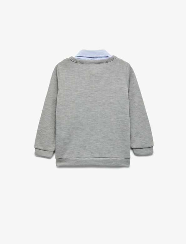 Baby Boy Printed Sweatshirt