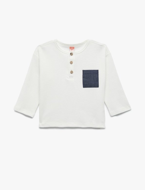 Baby Boy Cotton Long Sleeve T-Shirt