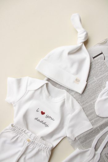 Embroidered Dad 5-Piece Newborn Set