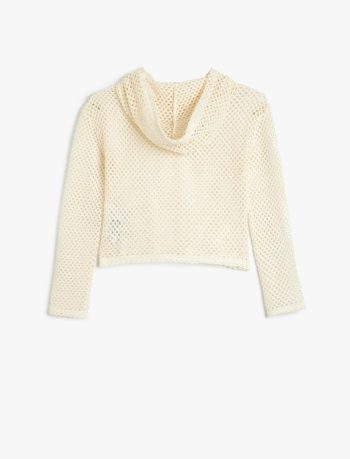 Girl Fishnet Hoodie