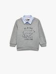 Baby Boy Printed Sweatshirt