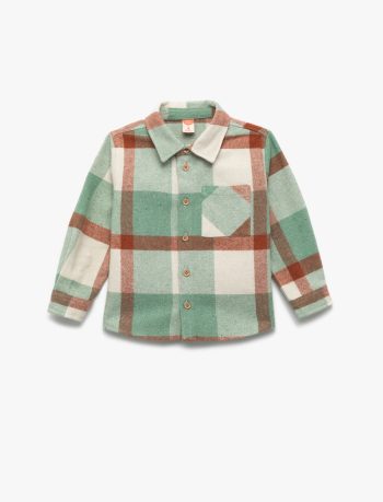 Baby Boy Pleated Shirt