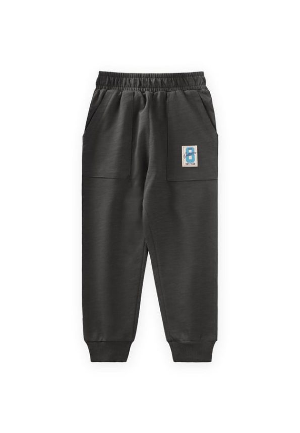 Kids' Sweatpants 8-12 Years Charcoal Gray