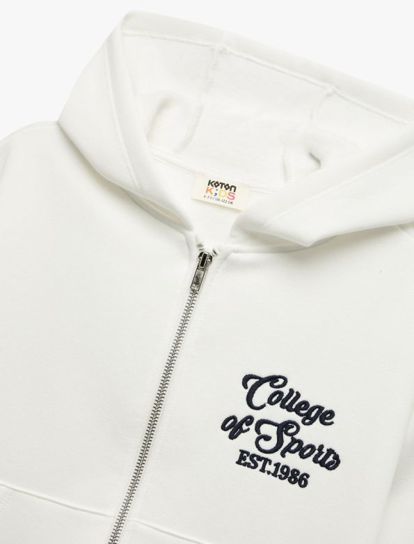 Girl Zippered Hoodie