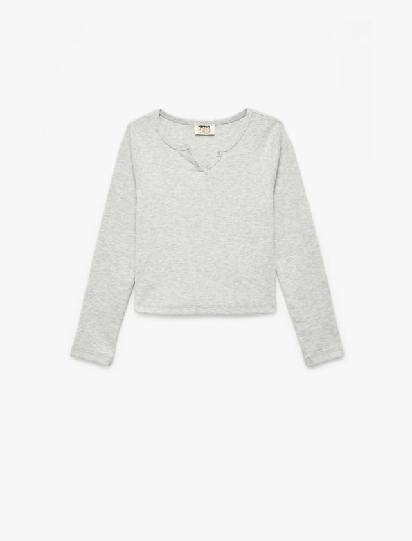 Girl V Neck T-Shirt