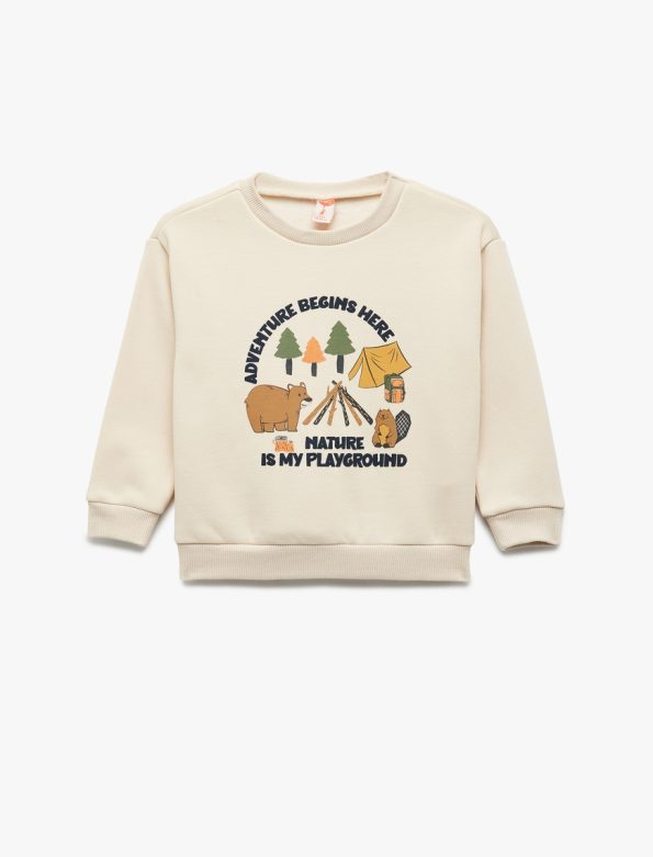 Baby Boy Printed Sweatshirt