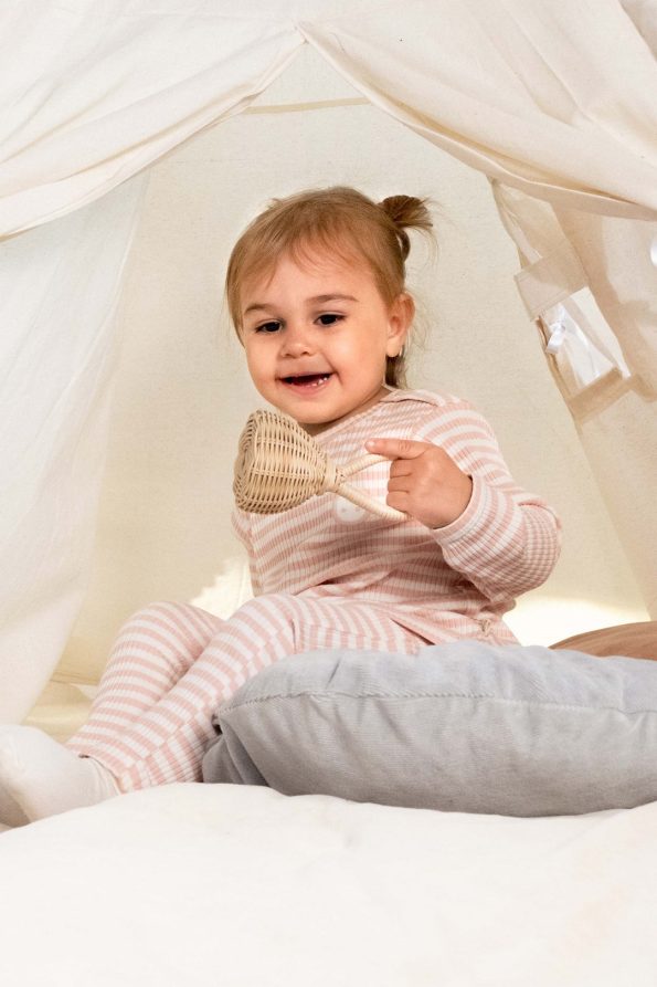 Organic Cotton Modal Pink Baby Set