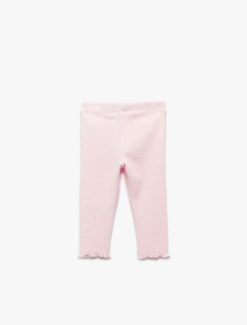 Baby Girl Basic Long Leggings