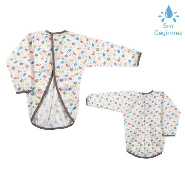 Organic Baby Romper in Haki Green