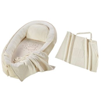 Cream Organic Baby Romper