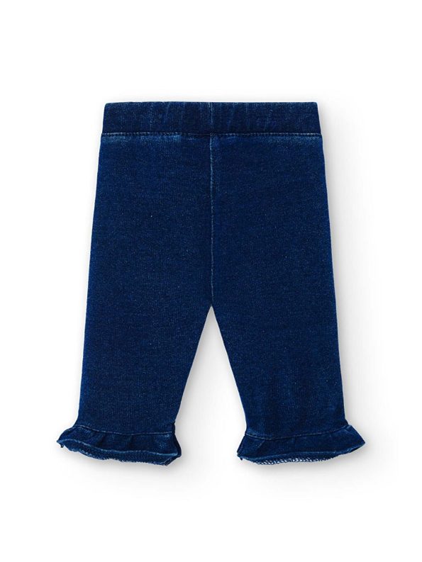 Ribbon Detail Girls' Sweater and Leggings Set