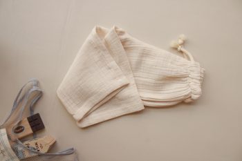 Cream Muslin Pants