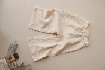 Cream Muslin Pants