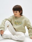 LCW Kids Green Printed Long Sleeve Boys Sweatshirt