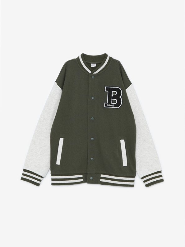 LCW Kids Coolest College Jacket in Green