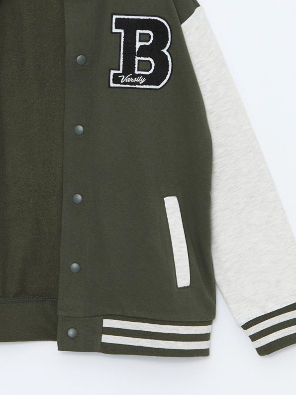 LCW Kids Coolest College Jacket in Green