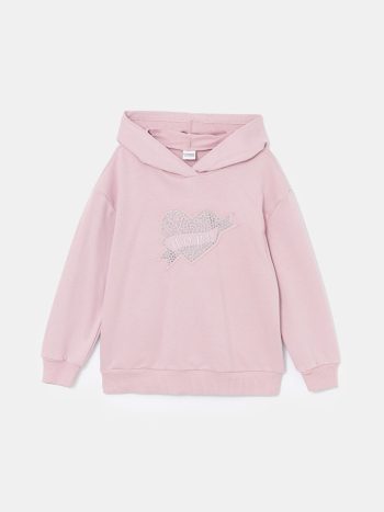 LCW Kids Pink Hoodie for Girls