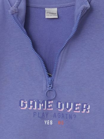 LCW Kids Lilac Collar Girl's Sweatshirt