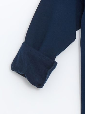 LCW Kids Navy Blue Crew Neck Boys Sweatshirt