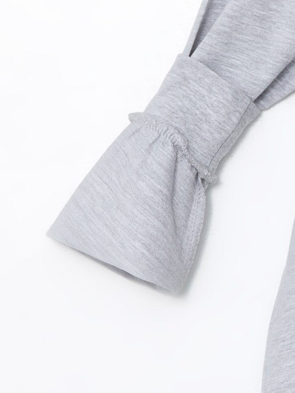 LCW Kids Gray Crew Neck Boys' Pajama Set