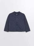 Girls' Long Sleeve Crew Neck Knit Sweater