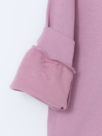 LCW Kids Purple Hooded Sweatshirt for Girls