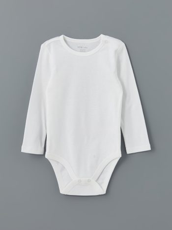 LCW Baby Basic Short Sleeve Boys' Bodysuit Set