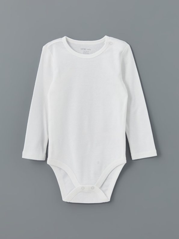 LCW Baby Basic Short Sleeve Boys' Bodysuit Set