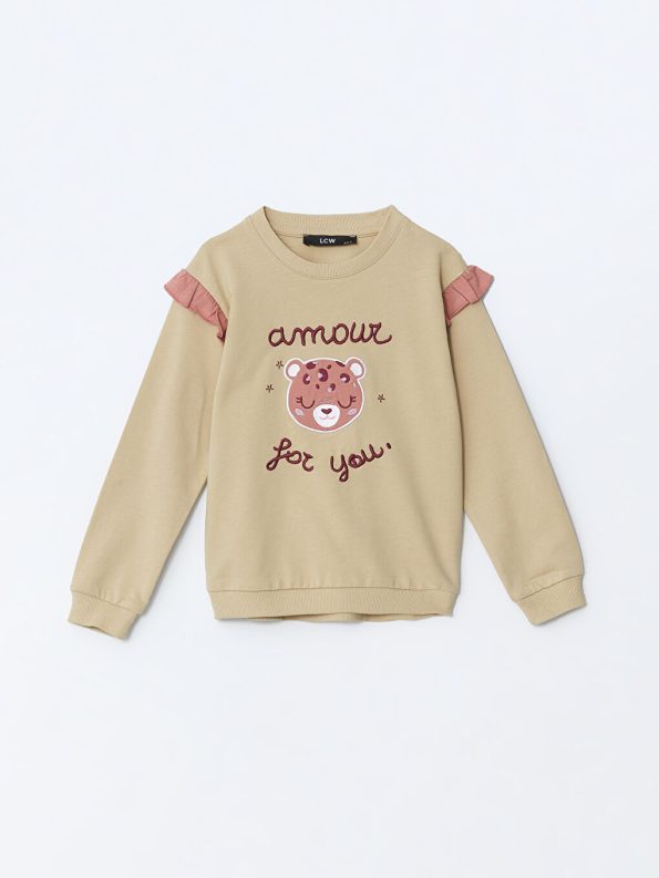 Girls' long-sleeved blouse