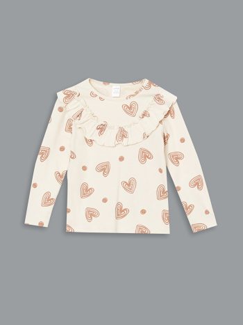 Girls' 2-piece blouse and pants set