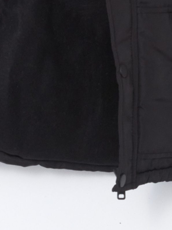 LCW Eco Black Hooded Boys Puffer Jacket