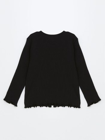 Girls' long-sleeved blouse