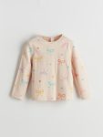 Girls' long-sleeved blouse