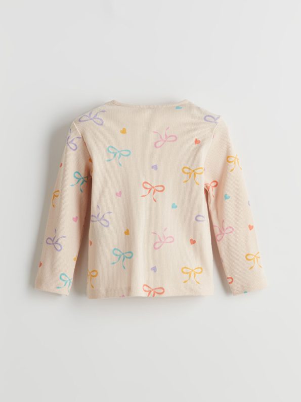 Girls' long-sleeved blouse