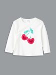 Girls' long-sleeved blouse