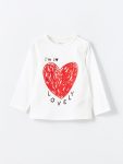 Girls' long-sleeved blouse