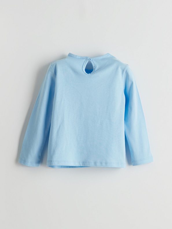 Girls' long-sleeved blouse