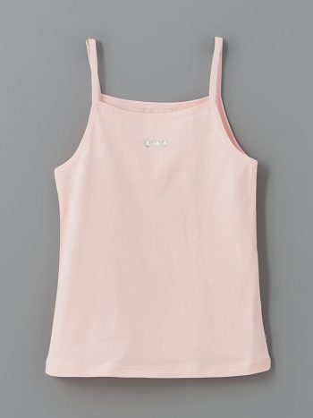 Square Neck Girls' Tank Top Set
