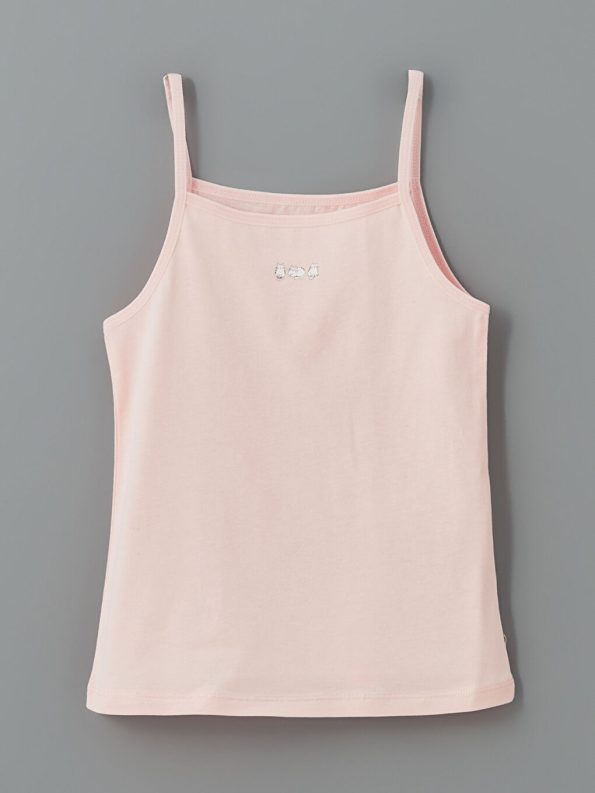 Square Neck Girls' Tank Top Set
